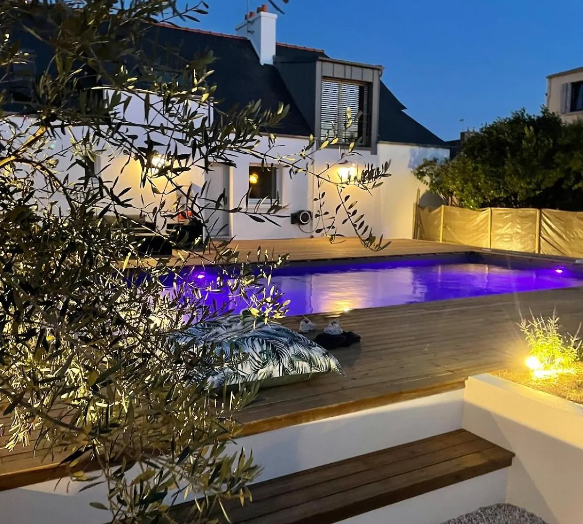 Villa Le 25 - Piscine Et Sauna Au Bourg De Carantec 0*,  Franciaország