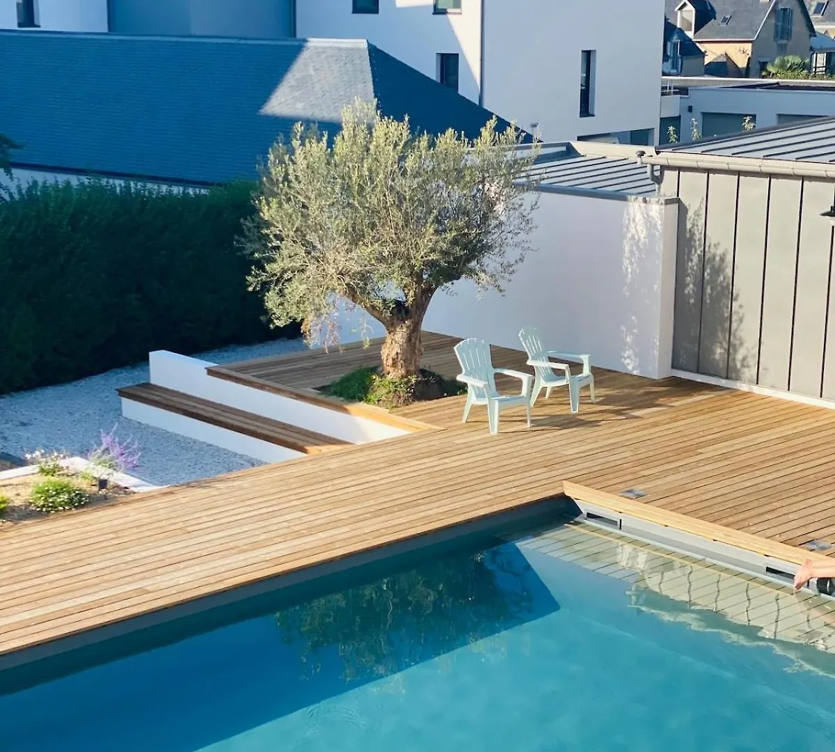 Villa Le 25 - Piscine Et Sauna Au Bourg De Carantec